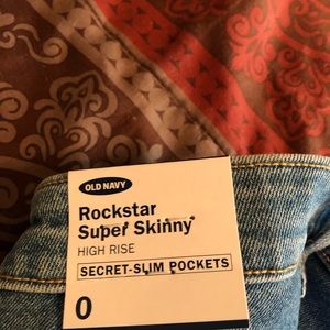 Missed the return date my loss your gain brand new old navy rock star jeans